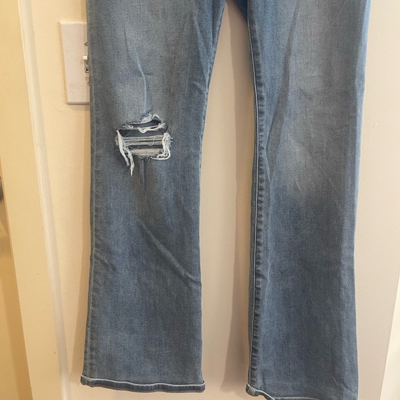 Express Women's Jeans Boot High Rise  Stretch Size 10 R - Picture 7 of 12